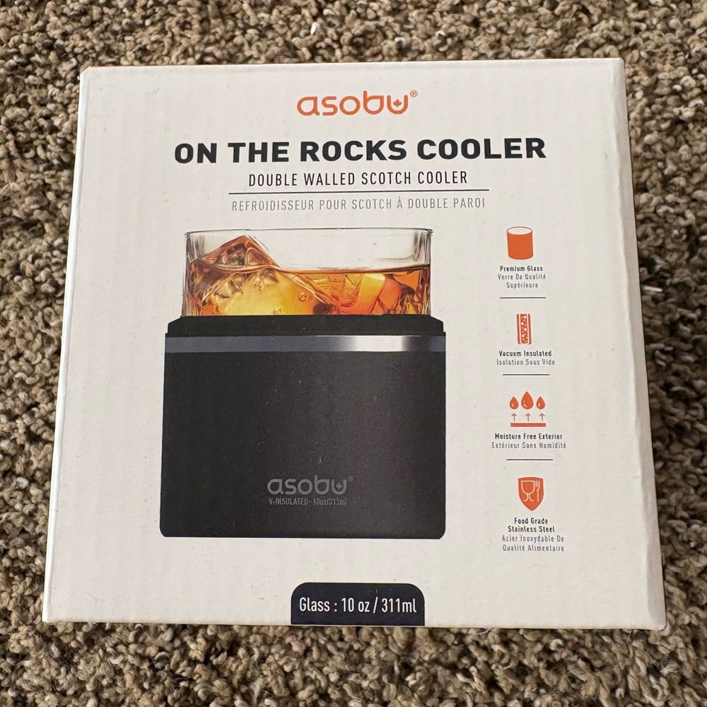 NWT Black Asobu Scotch Cooler